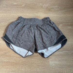 lululemon athletica Heathered Gray Women's Athletic Shorts
